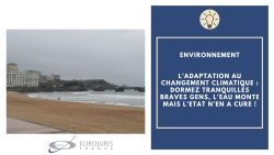L'adaptation au changement climatique